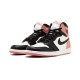 Nike Jordan 1 High OG Rust Pink WHITE hvit 861428 101 Menn Dame