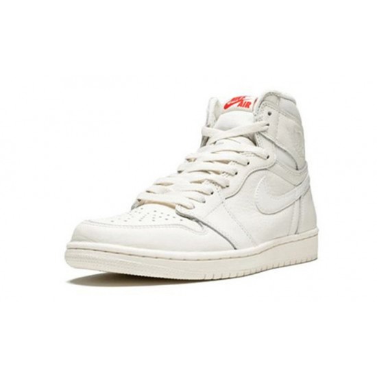 Nike Jordan 1 High Sail SAIL Sail 555088 114 Menn Dame