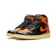 Nike Jordan 1 High Shattered Backboard BLACK svart 555088 028 Menn Dame