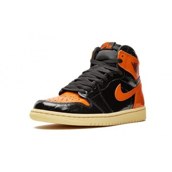 Nike Jordan 1 High Shattered Backboard BLACK svart 555088 028 Menn Dame