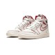 Nike Jordan 1 High Phantom Gym Red Sail 575441 160 Menn Dame