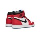 Nike Jordan 1 High Spiderman GYM RED rød 555088 602 Menn Dame