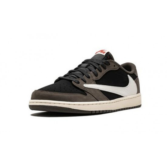 Nike Jordan 1 Low Mocha BLACK svart CQ4277 001 Menn Dame