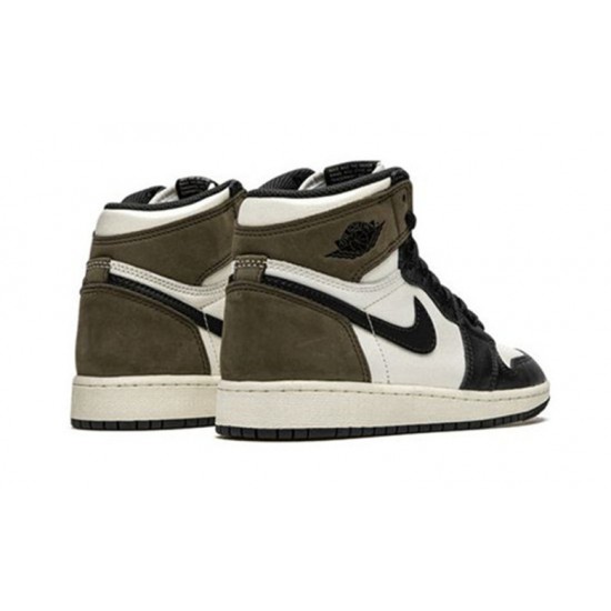 Nike Jordan 1 High Mocha SAIL Sail 575441 105 Menn Dame