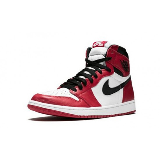 Nike Jordan 1 High OG “Chicago” White hvit DA2728 100 Menn Dame