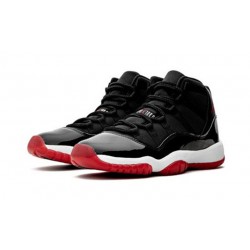 Nike Jordan 11 Bred BLACK svart 378038 061 Menn Dame