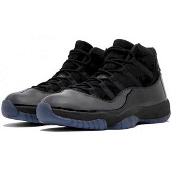 Nike Jordan 11 Prom Night Black svart 378037-005 Menn Dame