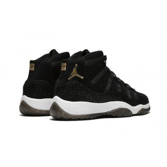 Nike Jordan 11 Heiress BLACK svart 852625 030 Menn Dame