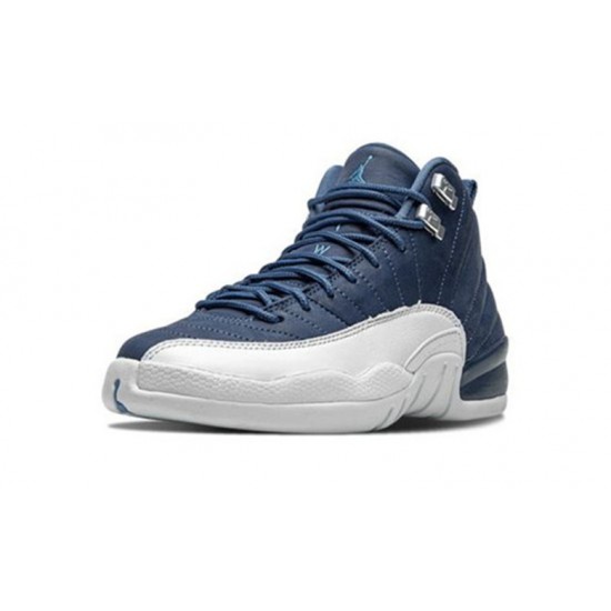 Nike Jordan 12 Stone Blue STONE BLUE blå 130690 404 Menn Dame