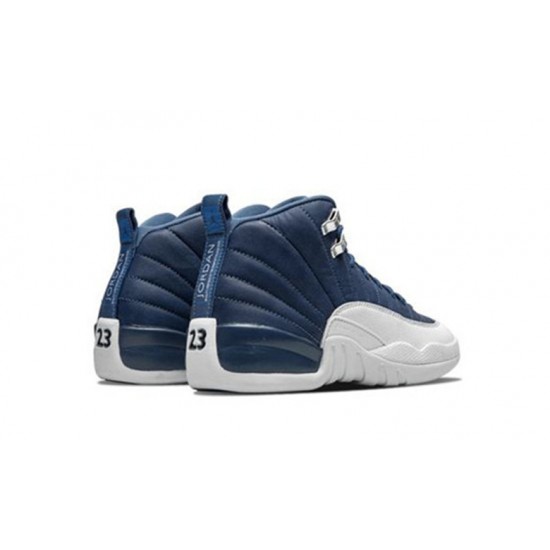 Nike Jordan 12 Stone Blue STONE BLUE blå 130690 404 Menn Dame