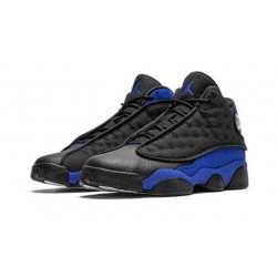 Nike Jordan 13 Hyper Royal BLACK svart 884129 040 Menn Dame