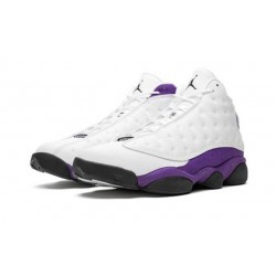 Nike Jordan 13 Lakers WHITE hvit 414571 105 Menn Dame