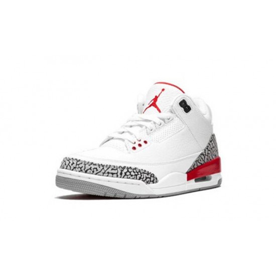 Nike Jordan 3 Hall of Fame WHITE hvit 136064 116 Menn Dame