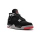 Nike Jordan 4 Bred BLACK svart 308497 060 Menn Dame