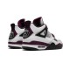 Nike Jordan 4 PSG WHITE hvit CZ5624 100 Menn Dame