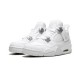 Nike Jordan 4 Pure Money WHITE hvit 408452 100 Menn Dame