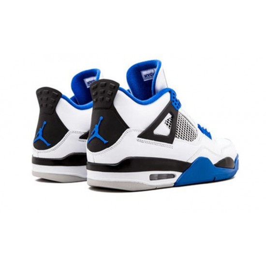 Nike Jordan 4 Motorsport WHITE hvit 308497 117 Menn Dame