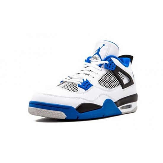 Nike Jordan 4 Motorsport WHITE hvit 308497 117 Menn Dame