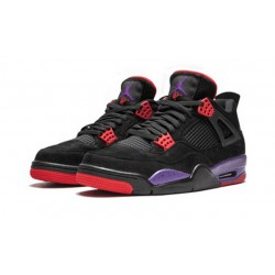 Nike Jordan 4 Retro Raptors BLACK svart AQ3816 056 Menn Dame