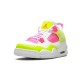 Nike Jordan 4 Retro White Lemon Pink White hvit CV7808 100 Menn Dame