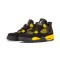 Nike Jordan 4 Thunder BLACK svart 308497 008 Menn Dame