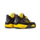 Nike Jordan 4 Thunder BLACK svart 308497 008 Menn Dame