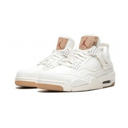 Nike Jordan 4 s White WHITE hvit AO2571 100 Menn Dame