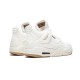 Nike Jordan 4 s White WHITE hvit AO2571 100 Menn Dame