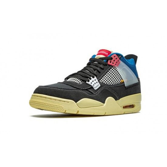 Nike Jordan 4 Off Noir OFF NOIR Off Noir DC9533 001 Menn Dame