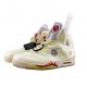 Nike Jordan 5 White Sail svart CT8480-100 Menn Dame