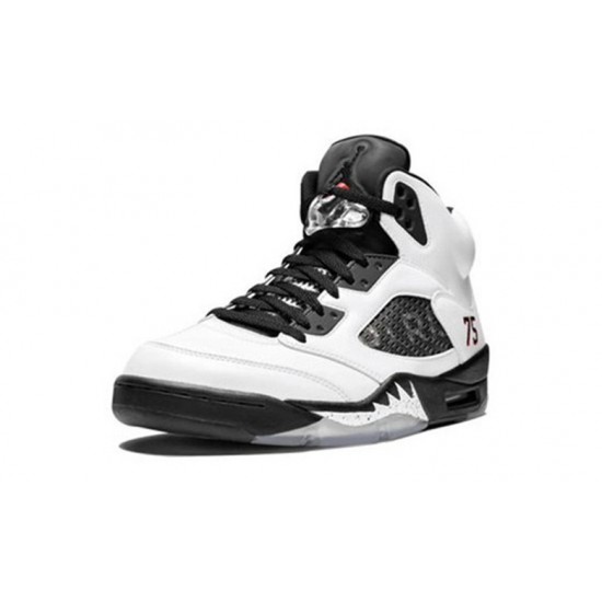 Nike Jordan 5 Retro Paris Saint-Germain White hvit FA18-MNJDLS-735 Menn Dame