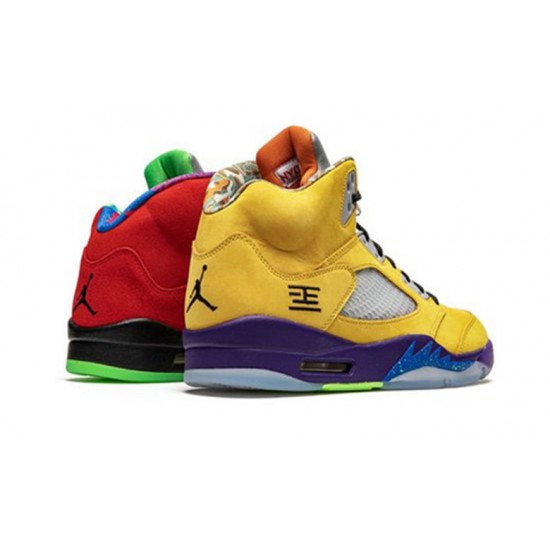 Nike Jordan 5 What the Varsity Maize CZ5725 700 Menn Dame