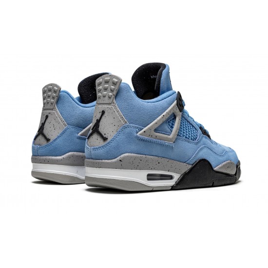 Nike Air Jordan 4 Retro Klasseskolen University Blue 408452-400 Sko