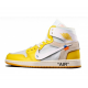 Nike Jordan 1 High Canary Yel Yellow AQ0818 149 Menn Dame