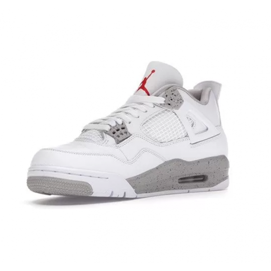 Nike Jordan 4 White Oreo WHITE hvit CT8527 100 Menn Dame