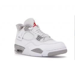 Nike Jordan 4 White Oreo WHITE hvit CT8527 100 Menn Dame